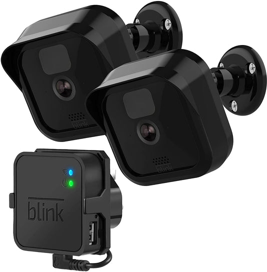 Blink Outdoor Camera Wall Mount Bracket,Weatherproof Protective Cover Case and 360 Degree Adjustable Mount for New Blink Outdoor Indoor Home Security Camera System (New Blink Mount 2+1Pack)