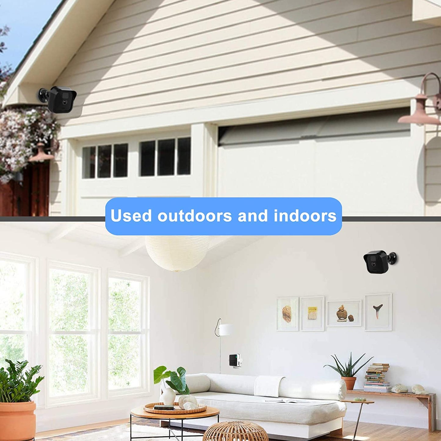 Blink Outdoor Camera Wall Mount Bracket,Weatherproof Protective Cover Case and 360 Degree Adjustable Mount for New Blink Outdoor Indoor Home Security Camera System (New Blink Mount 1Pack)